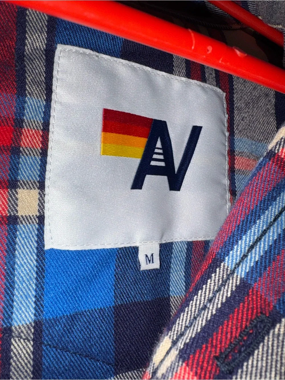 Aviator Nation Blue Plaid Lightweight Shirt Jacket - Picture 2 of 4